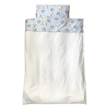 Комплект постільної білизни NL Baby, 140х100 см, білийй з рожевим та блакитним (861+842/37561) - Pampik