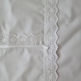 Комплект постільної білизни NL Baby, 140х100 см, білий (842+925/32369) - Pampik - 5