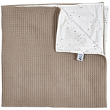 Плед Twins Waffle Summer, 80x80 см, темно-бежевий (1463-TWSum-201) - Pampik