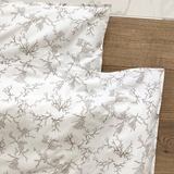 Комплект постільної білизни NL Baby, 140х100 см, біло-сірий (826+842/30173) - Pampik - 3