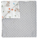 Плед Twins Minky Summer, 75x80 см, сірий (1462-TNSum-10) - Pampik