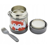 Термос для їжі 3 Sprouts Лис, 360 мл, сірий (IFJFOX/30497) - Pampik - 2