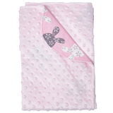 Плед Twins Minky Summer, 75x80 см, рожевий (1462-TNSum-08) - Pampik