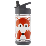 Пляшка для напоїв 3 Sprouts Лис, 350 мл, сірий (IWBFOX/27900) - Pampik