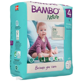 Еко Підгузки на липучках Bambo Nature 4 (7-14 кг), 24 шт. - Pampik