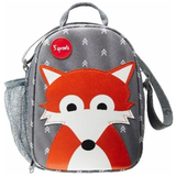 Бокс для обеда 3 Sprouts Лис серый (ILUFOX/30508) - Pampik