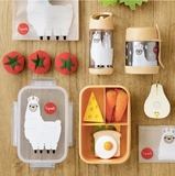 Контейнер для їжі 3 Sprouts Лама, помаранчевий (IBBLLM/36227) - Pampik - 4