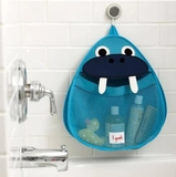 Органайзер для іграшок у ванну 3 Sprouts Морж, 37х38 см, бірюзовий (ITBWAL/9503) - Pampik - 3