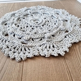 Коврик декоративный NL Baby Hand made, 75 см, серый (27543) - Pampik - 5