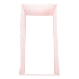 Бортик в кроватку NL Baby, 4-сторонний и декоративная подушка, 40х30 см, розовый (873+929/33259) - Pampik