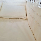 Бортик у ліжечко NL Baby, 4-сторонній, молочний (815+907/26041) - Pampik - 5