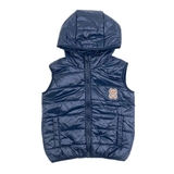 Жилет з капюшоном NL Baby на синтепоні, 2-3 роки, темно-синій (560/36805) - Pampik
