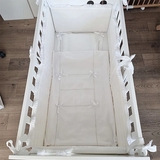 Бортик у ліжечко NL Baby, 4-сторонній, білий (818+923/32402) - Pampik - 4