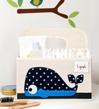 Органайзер для подгузников 3 Sprouts Кит, бежевый с черным (IDOWHL/24523) - Pampik - 3