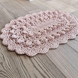 Коврик декоративный NL Baby Hand made, 77х52 см, пудровый (27530) - Pampik - 3