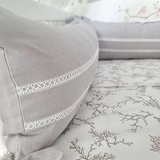 Бортик у ліжечко NL Baby, 3-сторонній, 210х25 см, сірий (852+923/033348) - Pampik - 3