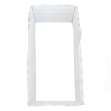 Бортик в кроватку NL Baby, 4-сторонний, белый (811/22133) - Pampik