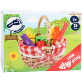 Ігровий набір дерев'яний Legler Кошик з продуктами (11281/33999) - Pampik - 4