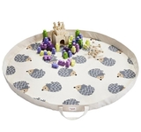 Сумка-килим для ігр 3 Sprouts Їжачки, 112 см, сірий (IPMHDG/27888) - Pampik - 2