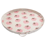 Сумка-килим для ігр 3 Sprouts Слоники, 112 см, рожевий (IPMELE/27887) - Pampik