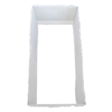 Бортик у ліжечко NL Baby, 4-сторонній, біло-сірий (859/32147) - Pampik