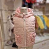 Жилет з капюшоном NL Baby, синтепух, 2-3 роки, світло-рожевий (564/37135) - Pampik - 6