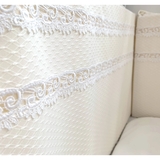 Бортик у ліжечко NL Baby, 4-сторонній, молочний (815+907/26041) - Pampik - 6