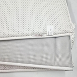 Бортик у ліжечко NL Baby, 3-сторонній, універсальний, 180х30 см, біло-сірий (821+830/32063) - Pampik - 6