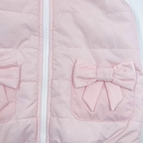 Жилет з капюшоном NL Baby, синтепух, 2-3 роки, світло-рожевий (564/37135) - Pampik - 4
