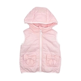 Жилет з капюшоном NL Baby, синтепух, 2-3 роки, світло-рожевий (564/37135) - Pampik