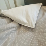 Комплект постельного белья NL Baby, 140х100 см, серый с белым (823+842/29278) - Pampik - 4