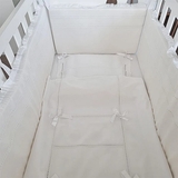 Бортик у ліжечко NL Baby, 4-сторонній, білий (818+923/32402) - Pampik - 3