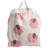 Сумка-килим для ігр 3 Sprouts Слоники, 112 см, рожевий (IPMELE/27887) - Pampik - 3