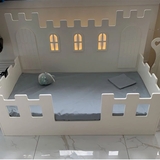 Ліжко NL Baby Замок, з підсвіткою, 140х75 см, білий (0002/036640) - Pampik - 2