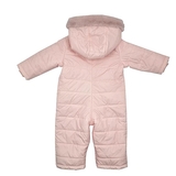 Комбинезон NL Baby с капюшоном, синтепух, 12 месяцев, розовый (551/37901) - Pampik - 2