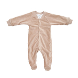 Человечек Twins Ego, велюр+, р.62, бежевый (W-161-TКEW+62-02) - Pampik