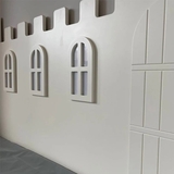 Ліжко NL Baby Замок, з підсвіткою, 140х75 см, білий (0002/036640) - Pampik - 5