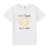 Футболка Garnamama Positive t-shirt 110-116 Білий (983894.1341012) - Pampik - 2