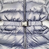 Комбинезон NL Baby, пуховый, с мехом, 12 месяцев, синий (551/36067) - Pampik - 4