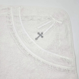 Крижма NL Baby, 75х75 см, білий (0000/30528) - Pampik - 4