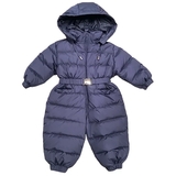 Комбинезон NL Baby, пуховый, без меха, 9 месяцев, темно-синий (555/36636) - Pampik