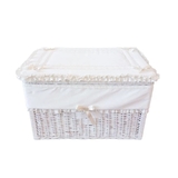 Корзина для хранения игрушек NL Baby, 40х60х40 см, молочный (0000/33354) - Pampik