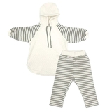 Комплект NL Baby, бавовна, 12-18 місяців, молочно-сірий (008+054/36700) - Pampik