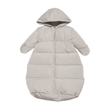 Комбинезон-конверт NL Baby, пуховый, 0-6 месяцев, серый (567/35982) - Pampik