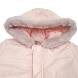 Комбинезон NL Baby с капюшоном, синтепух, 12 месяцев, розовый (551/37901) - Pampik - 5