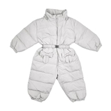 Комбинезон NL Baby, пуховый, с мехом, 9 месяцев, перламутровый (552/36630) - Pampik - 2