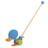 Іграшка дерев'яна каталка Legler Качечка (3374/37676) - Pampik