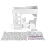 Іграшкове двоповерхове ліжко Legler, білий (12025/31472) - Pampik - 4