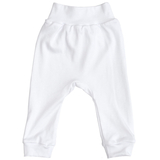 Ползунки Twins, интерлок, р.68, белый (W-150-TIВ-68-01) - Pampik