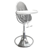 Стульчик для кормления Bloom FRESCO Silver/Lunar silver - Pampik